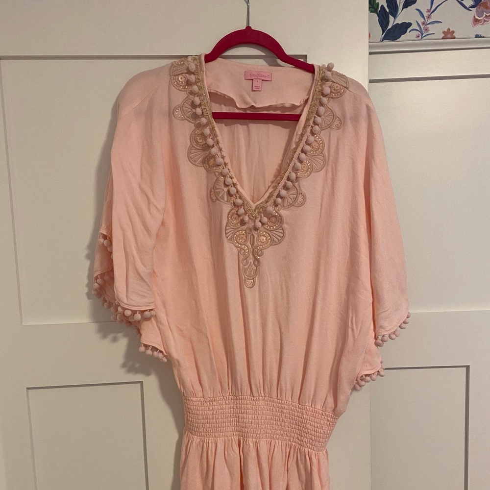 Lilly Pulitzer beach coverup dress tunic